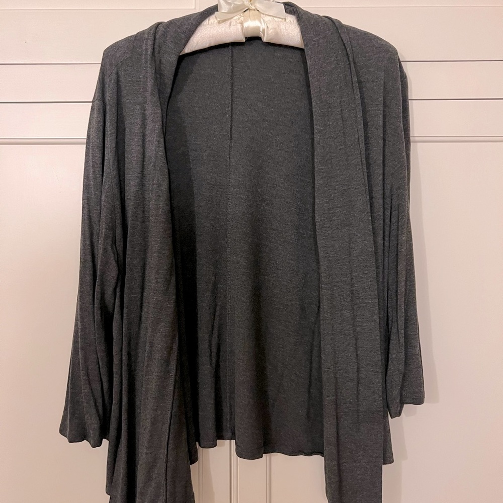 J-Jill Cardigan grey- large